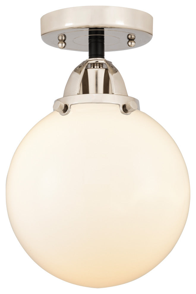 INNOVATIONS LIGHTING 288-1C-BPN-G201-8-LED 1 Light 8 inch Semi-Flush Mount