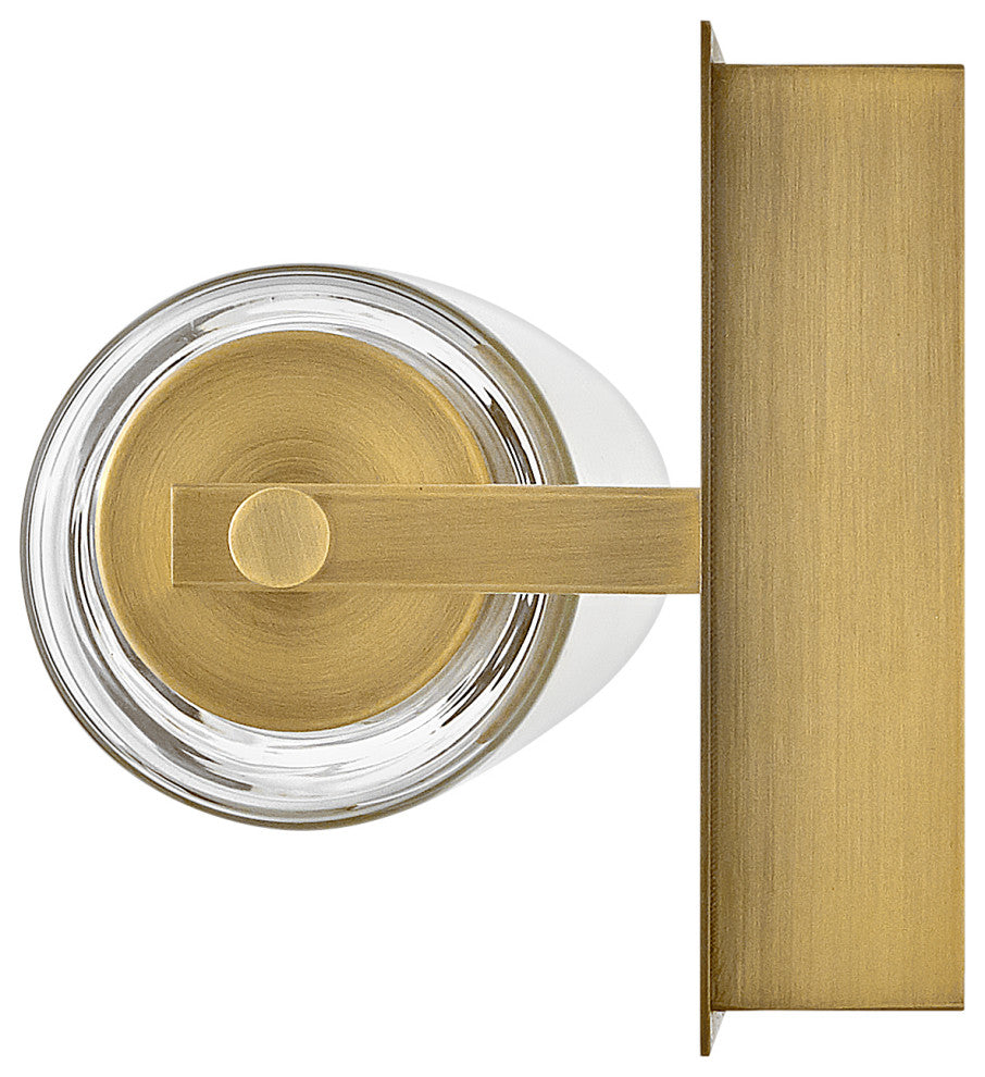 Hinkley Lucien Medium Led Vanity, Lacquered Brass