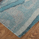 Weave & Wander Nakita Rug, Crystal Teal/Red/Tan, 3ft-6in x 5ft-6in