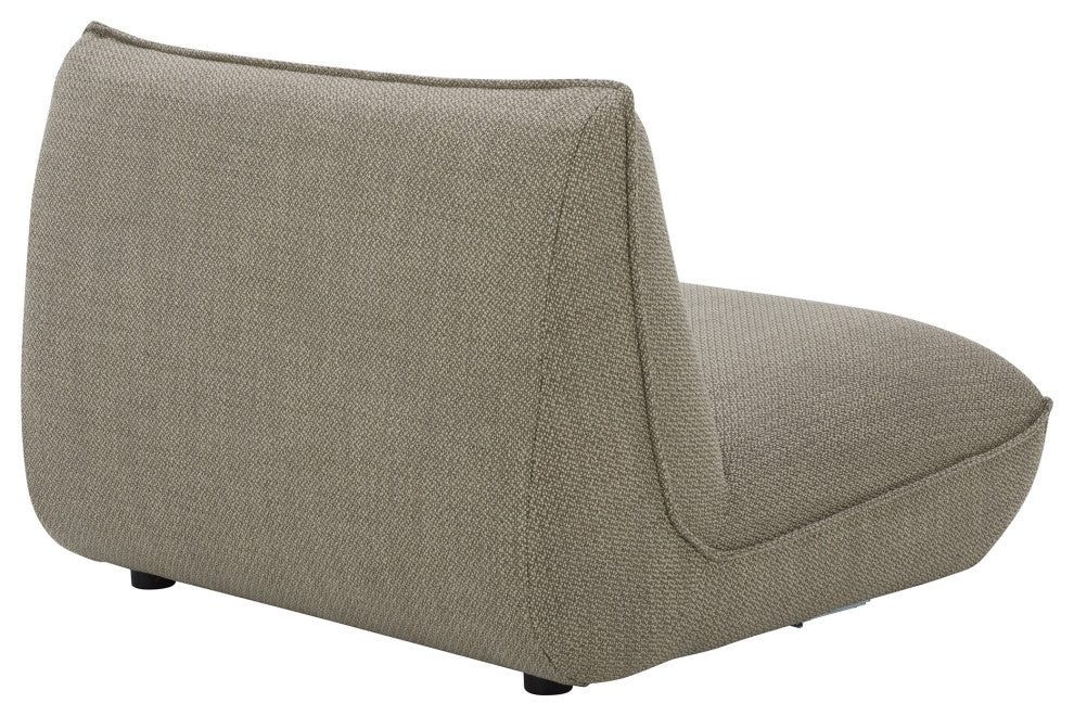 First of A Kind Zeppelin Slipper Chair Speckled Pumice