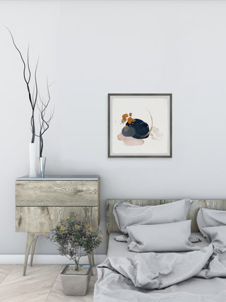 "Perpetual Storm" Framed Painting Print, 24x24