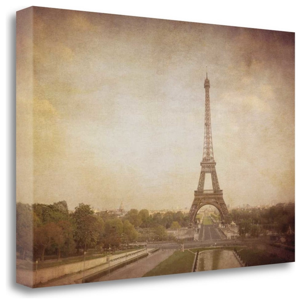 "Tour De Eiffel" By Heather Jacks, Giclee Print on Gallery Wrap Canvas
