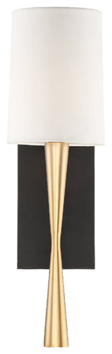 Crystorama Lighting Group TRE-221 Trenton 19" Tall Wall Sconce - Aged Brass /