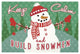 "Retro Christmas II Bright" Digital Paper Print by Janelle Penner, 26"x18"
