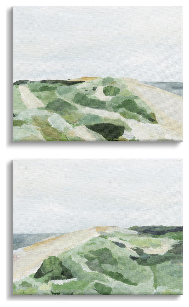 Ocean Coastline Greenery Beach,20 x 16