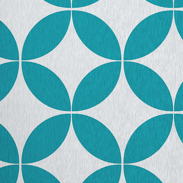 Eye Opener Spring Chenille Rug, Explorer Blue, 5'x7'