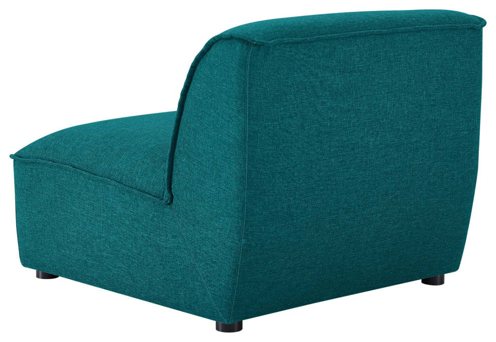 Armchair and Sofa Set, Fabric, Teal Blue, Modern, Living Lounge Hospitality
