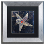 Color Bakery 'Maritime Blues IV', Silver Frame, Black Mat, 11x11