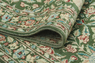 Pak-Persian Hrychlea Green/Beige Runner, 2'5x9'9