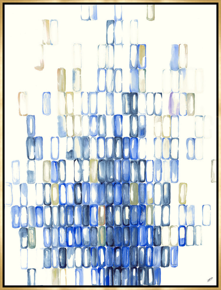 Gradation II, 41.25"x54.25", Gold Leaf Gallery Float