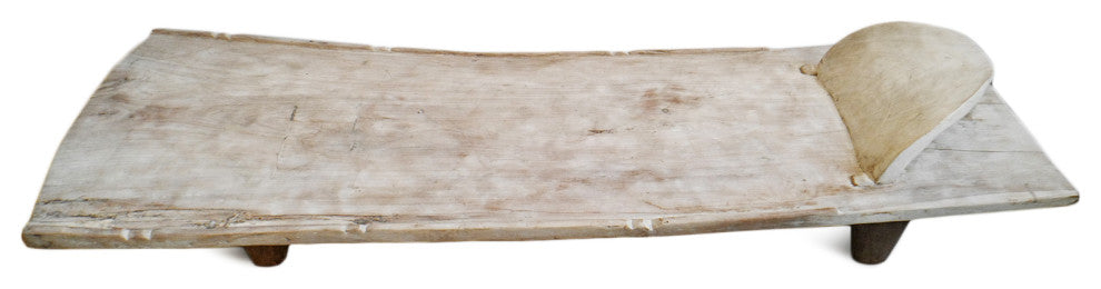 Consigned Old Senufo Wood Bed Table