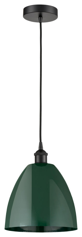 Innovations 616-1P-BK-MBD-9-GR-LED 1-Light Mini Pendant, Matte Black