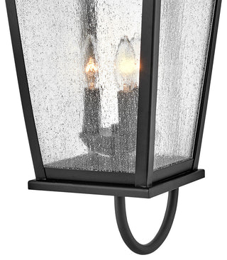 Hinkley Kingston Large Wall Mount Lantern, Black