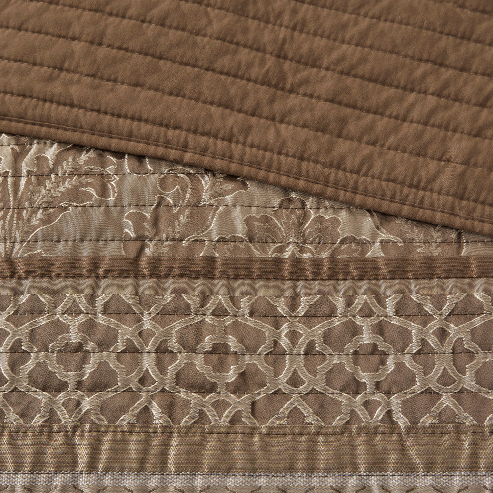 Madison Park Jacquard Coverlet 6-Piece Set, King