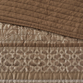 Madison Park Jacquard Coverlet 6-Piece Set, King