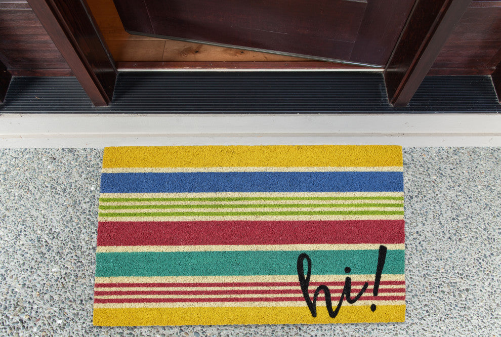 DII Hi! Stripes Doormat