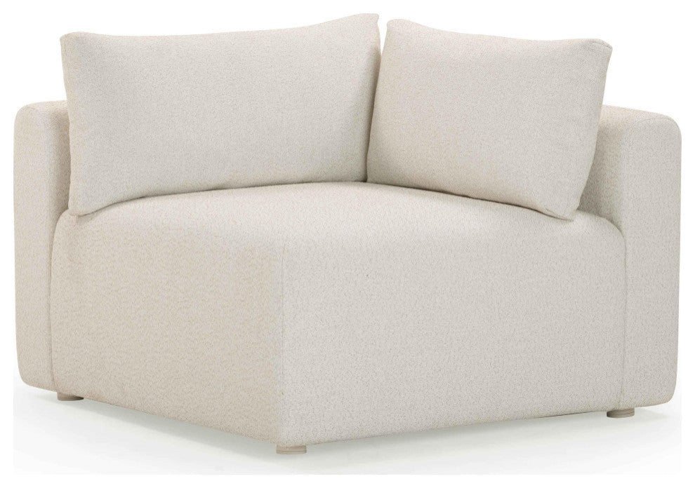 Hangover Cream Modular Outdoor Corner Chair