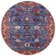 Ahgly Company Indoor Round Mid-Century Modern Area Rugs, 3' Round