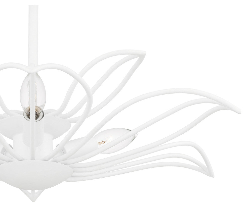 Quoizel TLH1722 Tallulah 3 Light 22"W Semi-Flush Bowl Ceiling - Sand White