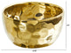 6.75" Designer Gold Bowl