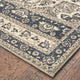 Rowen Medallion Ivory/ Navy Area Rug, 12'x15'