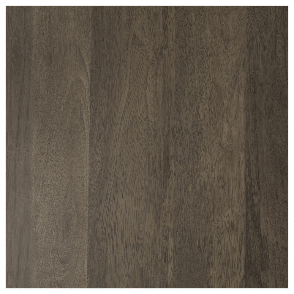 Terry Solid Mango Wood Side Table, Natural, Ash Grey