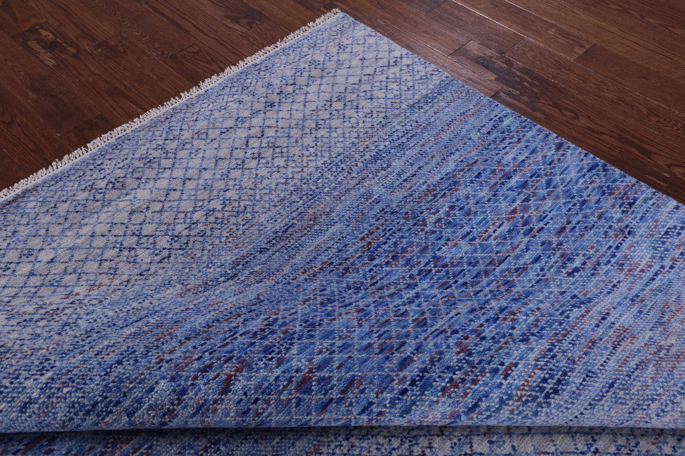 Savannah Grass Hand Knotted Wool Rug 8' 1" X 10' 3" - Q13199