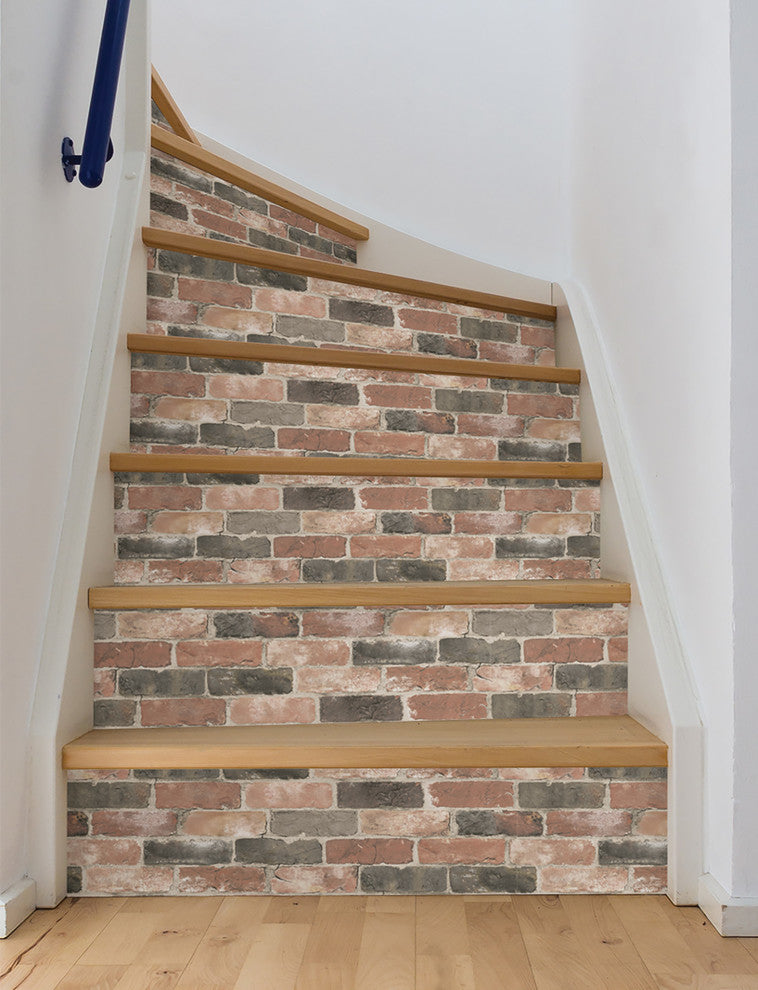 Brick Pattern Peel and Stick Wallpaper, 4 Rolls