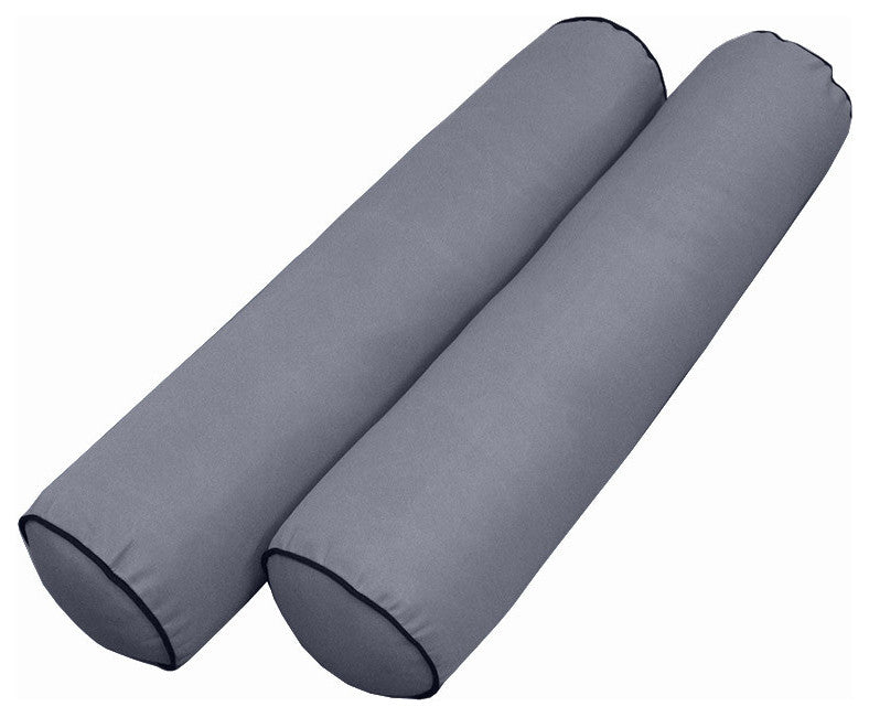 Style5 Crib Contrast Pipe Outdoor Mattress Bolster Slip Cover COMPLETE SET AD001