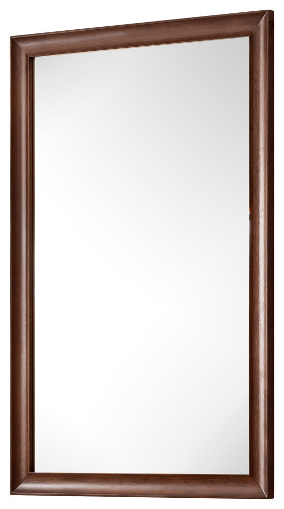 Glenbrooke 26" Mirror, Mid-Century Walnut