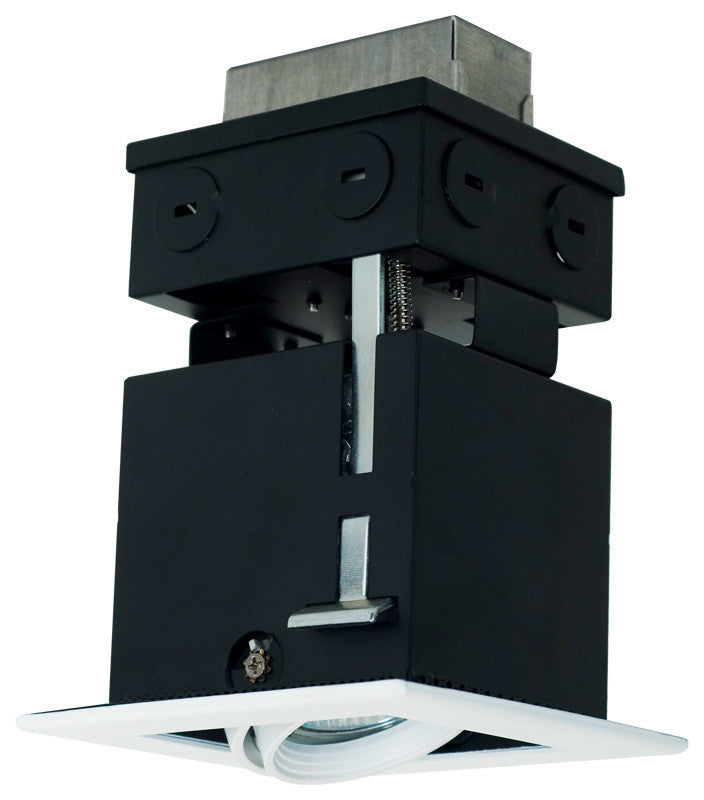 Light Linear Remodel, White Trim, White Gimbal, White