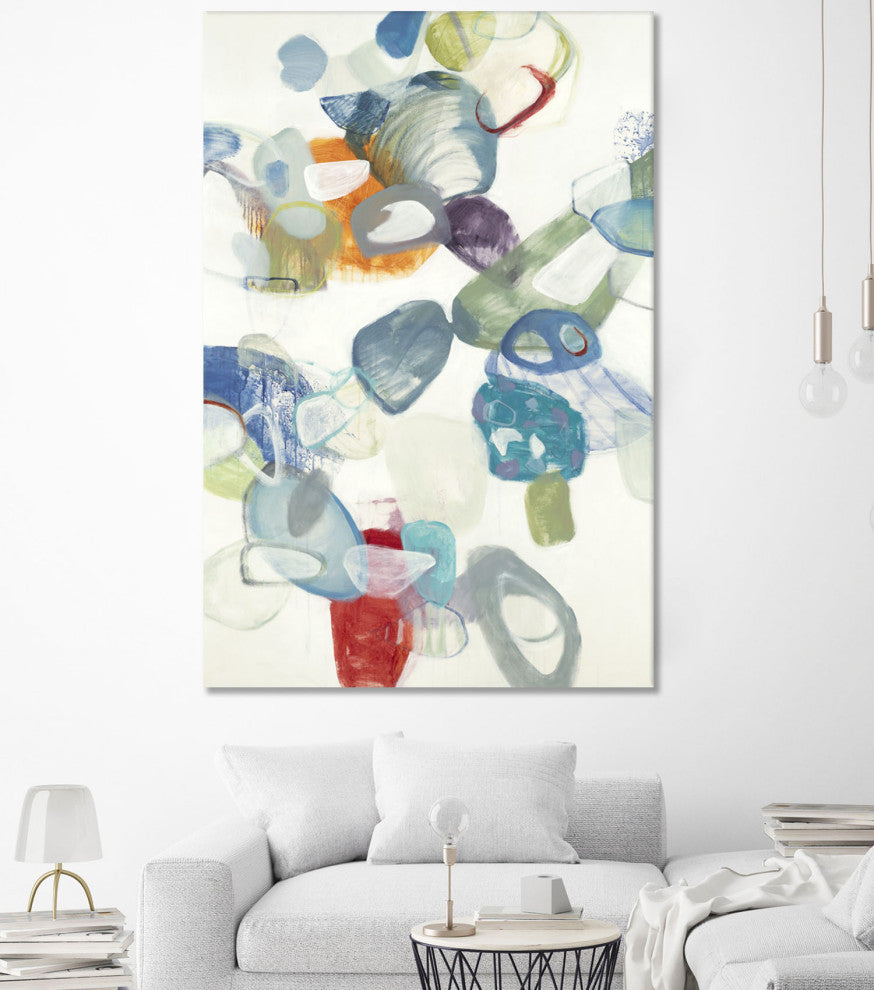 Party Time II - 72 x 48 by Lisa Ridgers