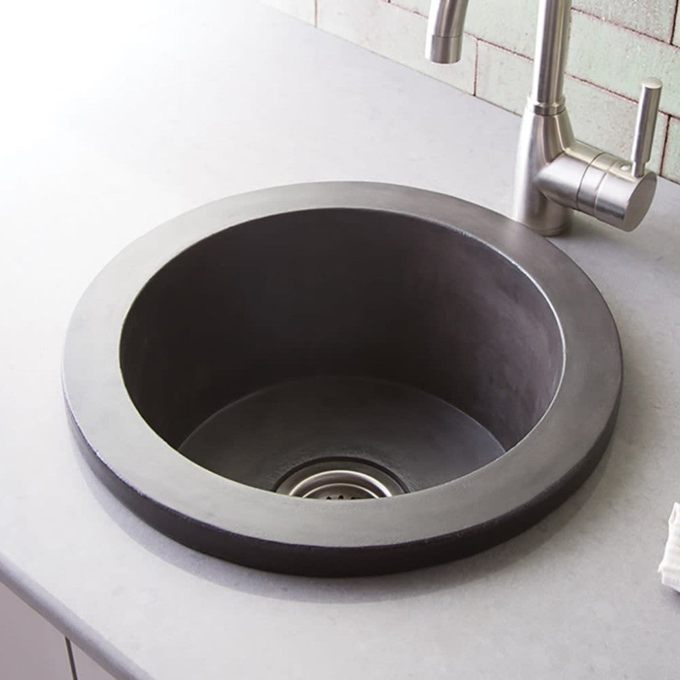 Native Trails NSB1607 NativeStone 16" Undermount Single Basin - Slate