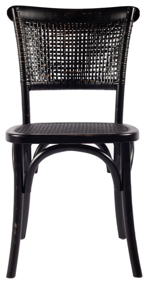 Rustic Churchill Dining Chair Antique Black - M2 - Black