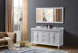 60" Classic Exclusive Bath Vanity, White
