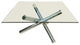 Square Glass Top Dining Table With Chrome Base