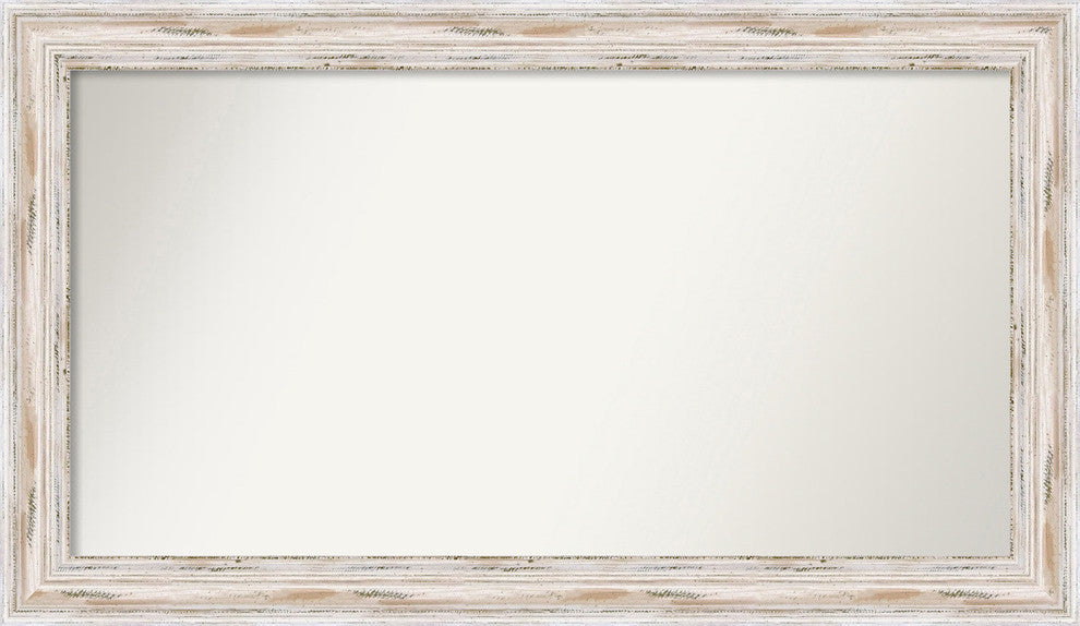 Wall Mirror Choose your Custom Size, Alexandria White Wash