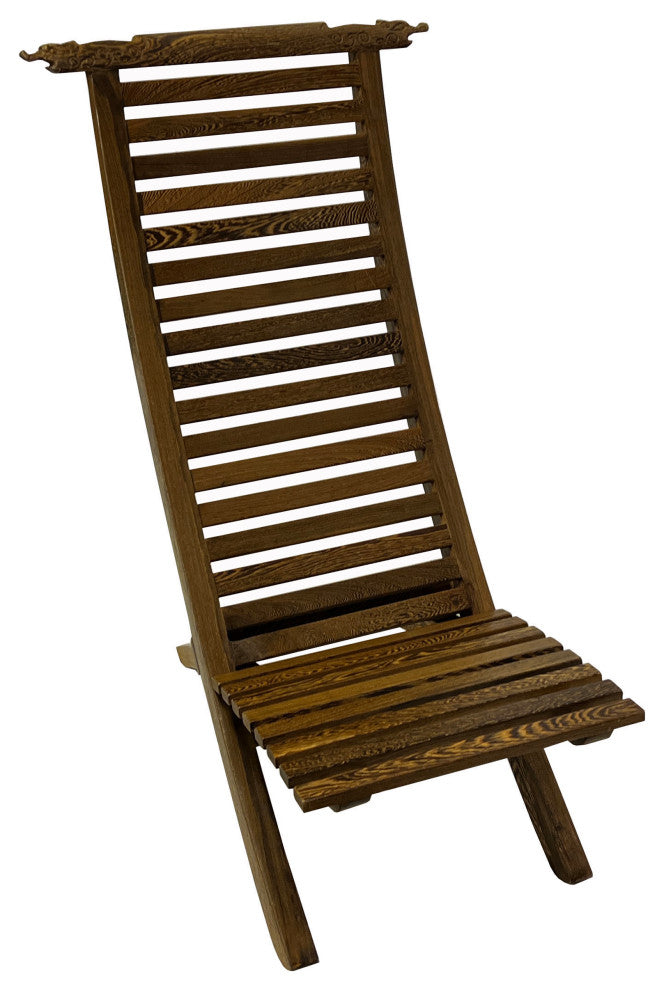 Chinese Handmade Bar Plank Low Lay Back Recline Sitting Stool Hws3120