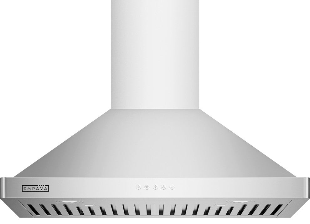 Empava 30 in. 400 CFM Wall Mount Range Hood Ducted Exhaust Kitchen Vent