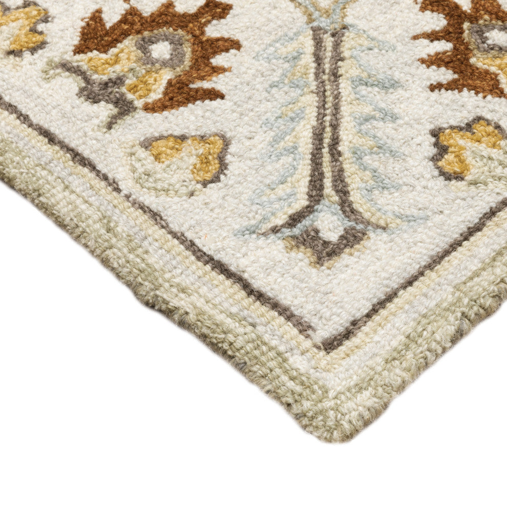 Oriental Weavers Alfresco Ivory/ Beige Oriental Indoor Area Rug 10'X13'