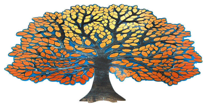 Gold Leaf Decorative Tree, Small