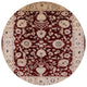 Ahgly Company Indoor Round Mid-Century Modern Area Rugs, 3' Round