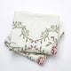 Rose Embroidery 2 Piece Pillow Cover Set, 20" X 20", Light Pink
