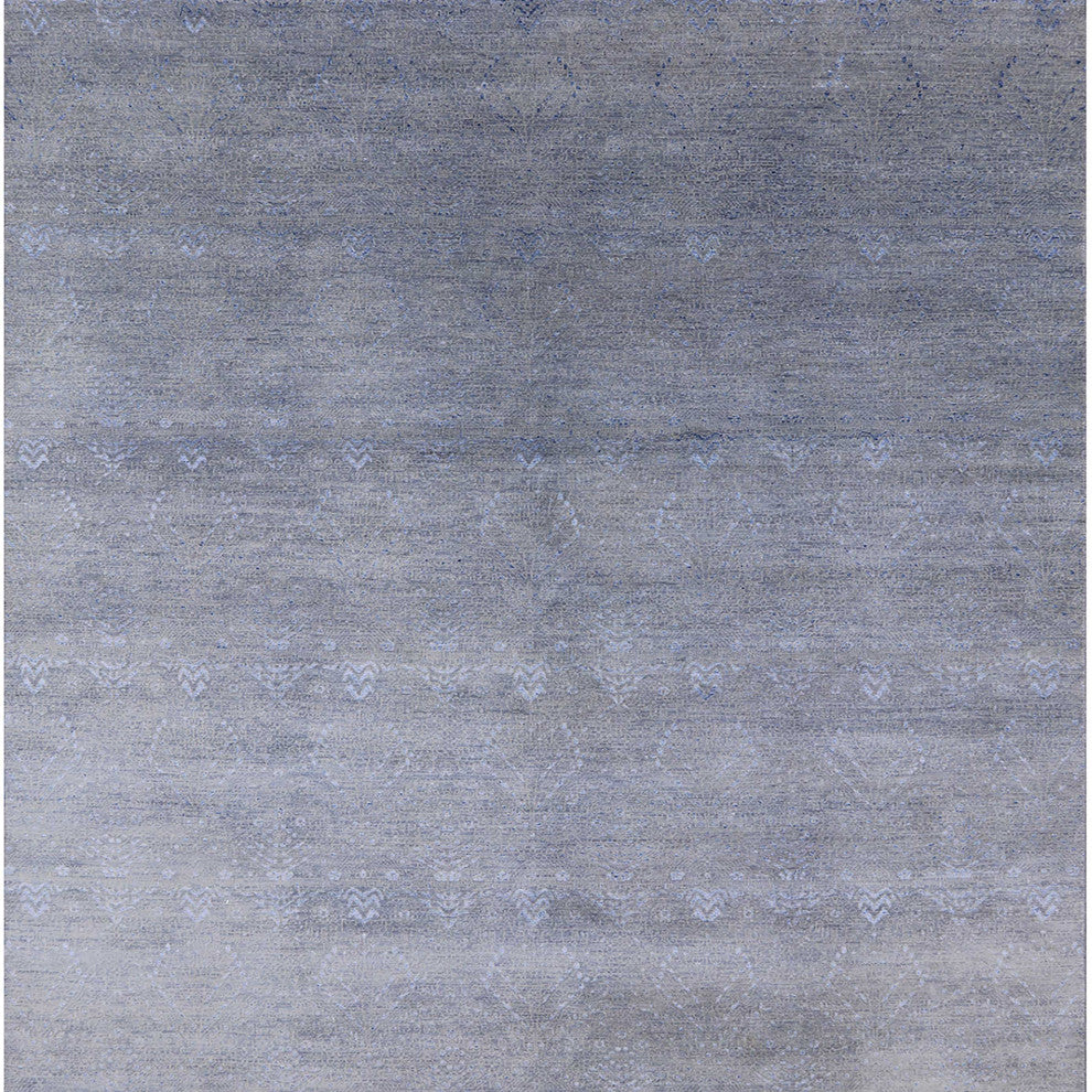 Ahgly Company Indoor Square Mid-Century Modern Area Rugs, 7' Square