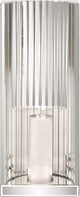 Howard Elliott Faceted Mirror Wall Sconce