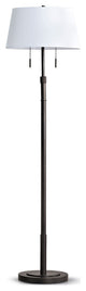 The Grande 55"~66"H Adjustable Floor Lamp_Dark Bronze, Empire_white Shade
