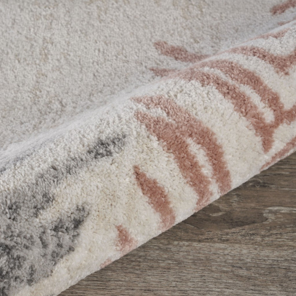 5' x 7' Ivory Eclectic Arrows Area Rug
