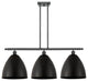 Ballston Dome Island Light, Matte Black, Matte Black