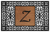 Calloway Mills Duchess Monogram Doormat 30"x48", Letter Z