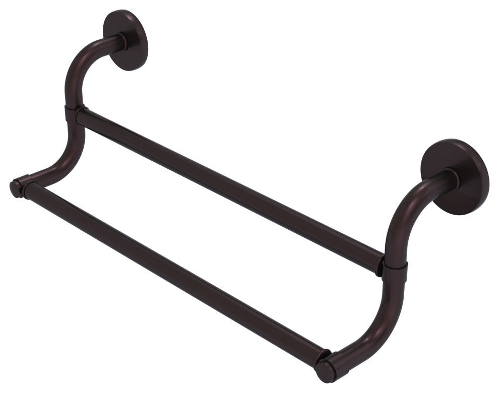 Remi 24" Double Towel Bar, Antique Bronze